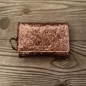 Kate Spade Sparkling Rose Gold Wallet